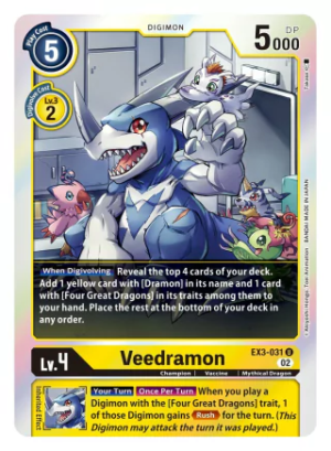 Veedramon (Alternate Art) - Draconic Roar (EX03)