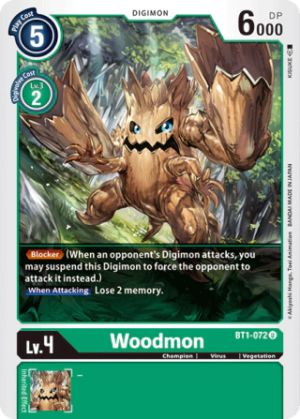 Woodmon - Release Special Booster - BT1-072 U