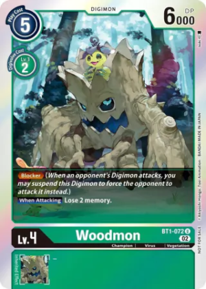 Woodmon (Official Tournament Pack Vol. 6) - Release Special Booster (BT01-03)