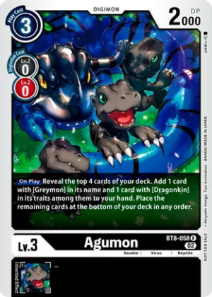 Agumon (Xros Encounter Pre-Release) - New Awakening (BT8-058 R)