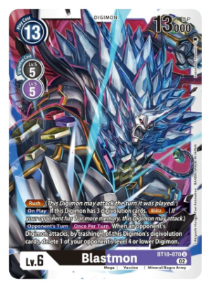 Blastmon - XROS Encounter - BT10-070 Uncommon