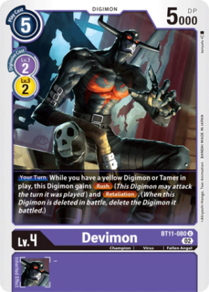 Devimon BT11-080 - Dimensional Phase - Uncommon
