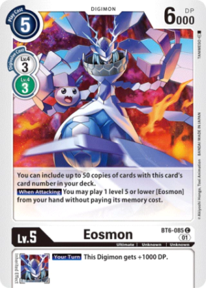 Eosmon - BT6-085 - Double Diamond - BT6-085 C