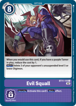 Evil Squall BT11-110 - Dimensional Phase - Common