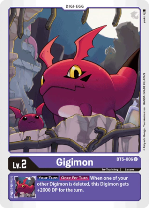 Gigimon - Battle Of Omni - BT5-006 U