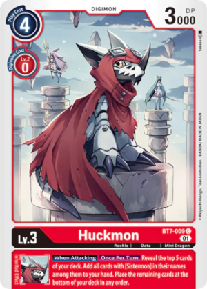 Huckmon - Next Adventure - BT7-009 C