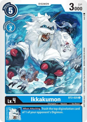 Ikkakumon - BT2-025 (Official Tournament Pack Vol.3) - Release Special Booster