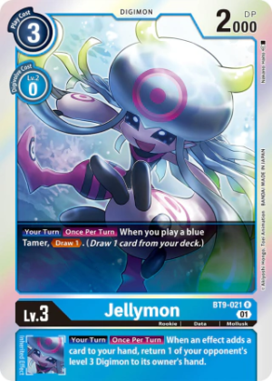 Jellymon - X Record - BT9-021 R