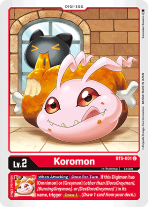 Koromon - Battle Of Omni - BT5-001 U