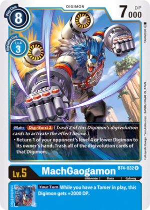MachGaogamon - Great Legend - BT4-032 R