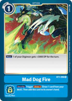 Mad Dog Fire - Release Special Booster - BT1-096 R