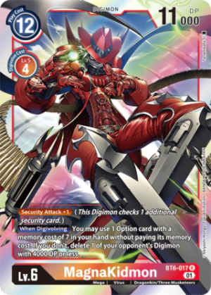 MagnaKidmon - Double Diamond - BT6-017 R