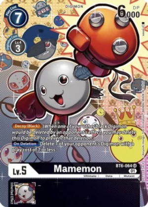 Mamemon (Alternate Art) - Revision Pack 2021 (RP21) BT6-064 SR