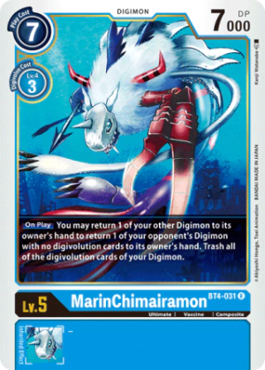 MarinChimairamon - Great Legend - BT4-031 R
