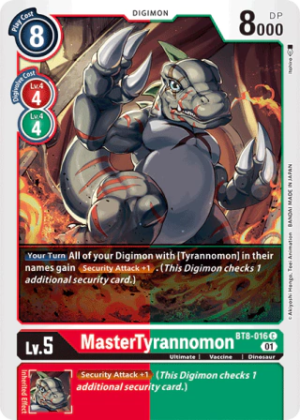 MasterTyrannomon - New Awakening - BT8-016 C