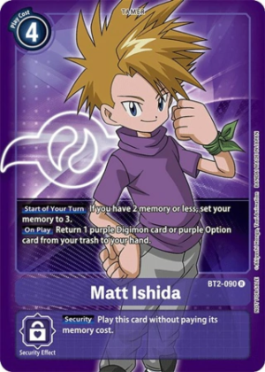 Matt Ishida - BT2-090 (Official Tournament Pack Vol.3) - Release Special Booster