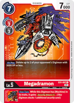 Megadramon - Classic Collection - EX1-007 C