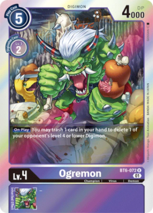Ogremon - Double Diamond - BT6-072 R