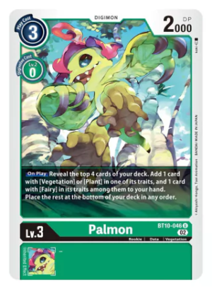Palmon - XROS Encounter - BT10-046 Uncommon