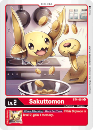 Sakuttomon - Great Legend - BT4-001 U