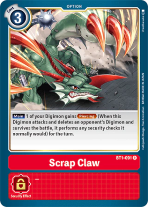 Scrap Claw - Release Special Booster - BT1-091 R