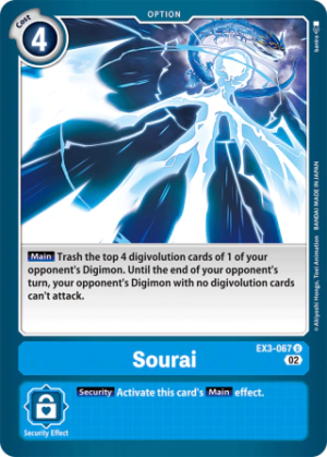 Sourai EX3-067 - Draconic Roar - Uncommon