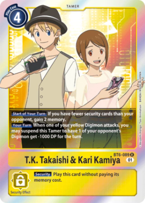 T.K. Takaishi & Kari Kamiya - Double Diamond - BT6-089 R