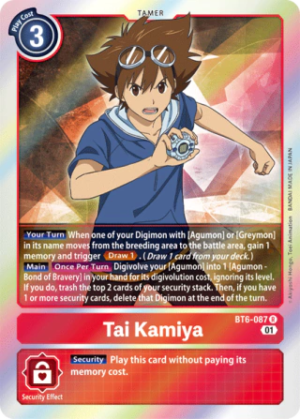 Tai Kamiya - Double Diamond - BT6-087 R