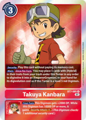 Takuya Kanbara - Next Adventure - BT7-085 R