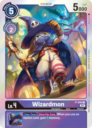 Wizardmon - P-046 P - Promo