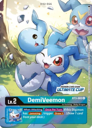 DemiVeemon - BT3-002 (Ultimate Cup 2022) - Release Special Booster (BT01-03)