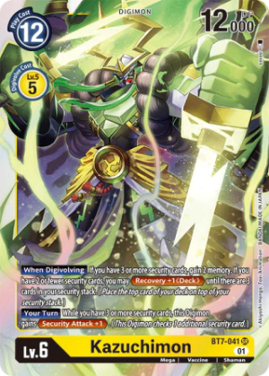 Kazuchimon - Next Adventure - BT7-041 SR