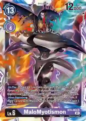 MaloMyotismon - New Awakening (BT08-083 SR)