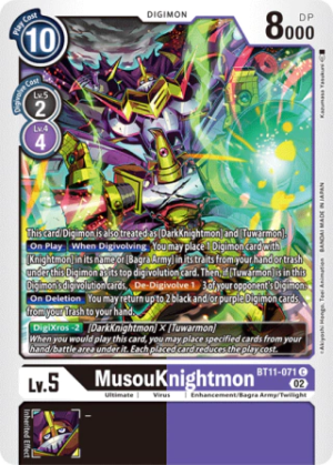 MusouKnightmon BT11-071 - Dimensional Phase - Common