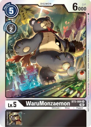 WaruMonzaemon (Official Tournament Pack Vol. 7) - Battle of Omni (BT5-066 R)