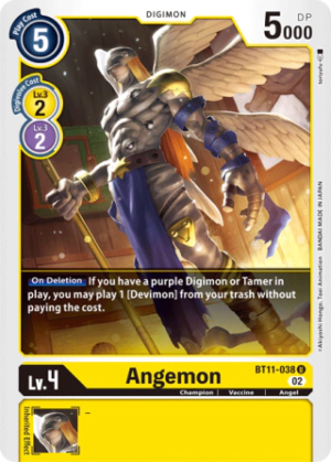 Angemon BT11-038 - Dimensional Phase - Uncommon