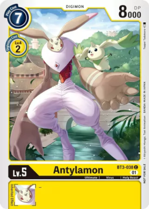 Antylamon - BT3-038 (Winner Pack New Awakening) - Release Special Booster (BT3-038 C)