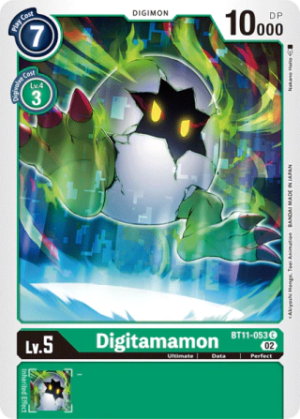 Digitamamon BT11-053 - Dimensional Phase - Common - Foil