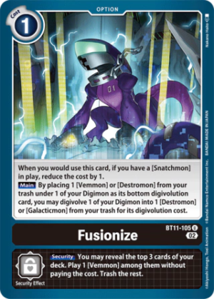 Fusionize BT11-105 - Dimensional Phase - Uncommon