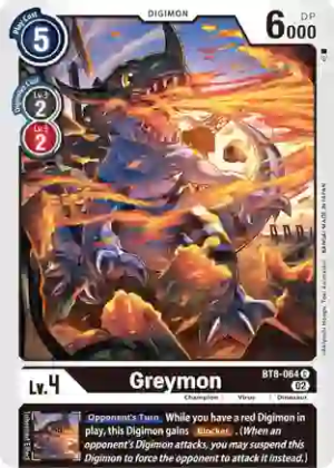 Greymon (Winner Pack Dimensional Phase) - New Awakening (BT08)