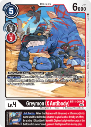 Greymon X Antibody BT11-064 - Dimensional Phase - Common