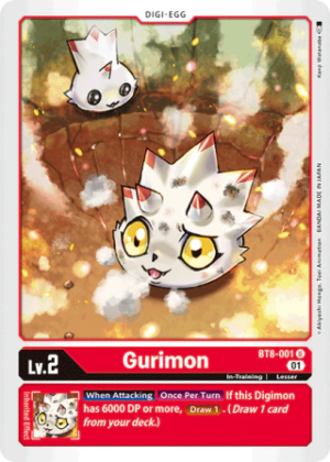 Gurimon - New Awakening - BT8-001 U