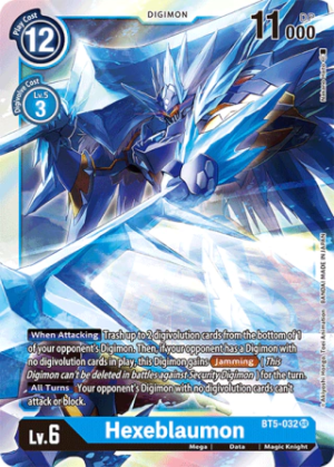 Hexeblaumon - Battle Of Omni - BT5-032 SR