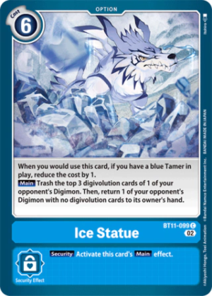 Ice Statue BT11-099 - Dimensional Phase - Common