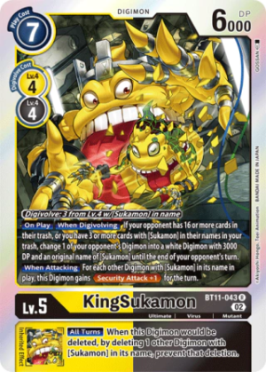 KingSukamon BT11-043 - Dimensional Phase - Rare