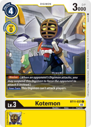 Kotemon BT11-037 - Dimensional Phase - Common