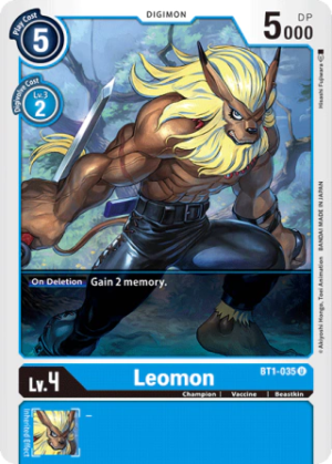 Leomon - Release Special Booster - BT1-035 U