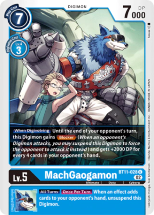MachGaogamon BT11-028 - Dimensional Phase - Uncommon