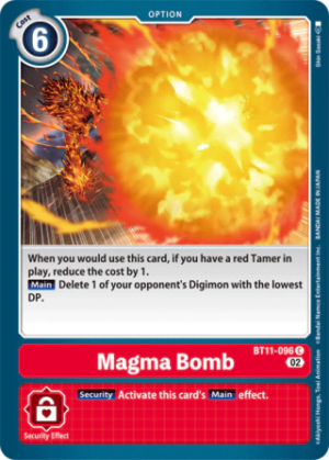 Magma Bomb BT11-096 - Dimensional Phase - Common