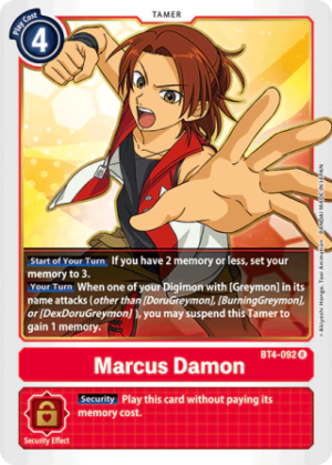 Marcus Damon - Great Legend - BT4-092 R